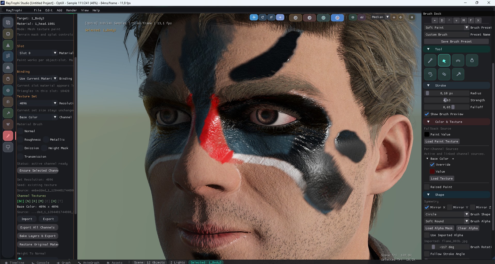 Mesh Paint Header