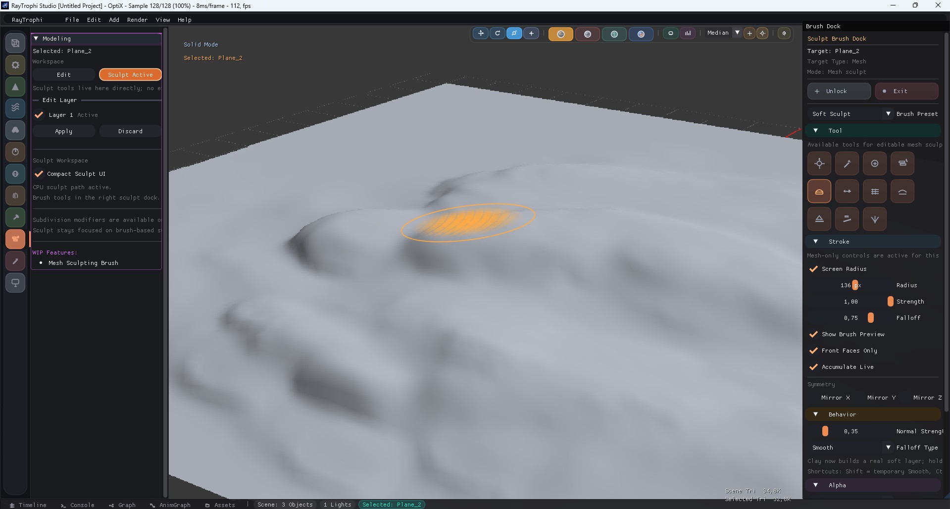 Sculpt Header